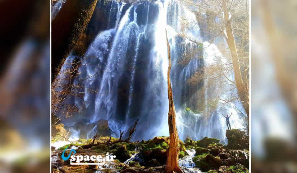 آبشار زیبای زردلیمه در نزدیکی اقامتگاه بوم گردی بهشت آباد (دژگرد) - اردل - چهارمحال و بختیاری